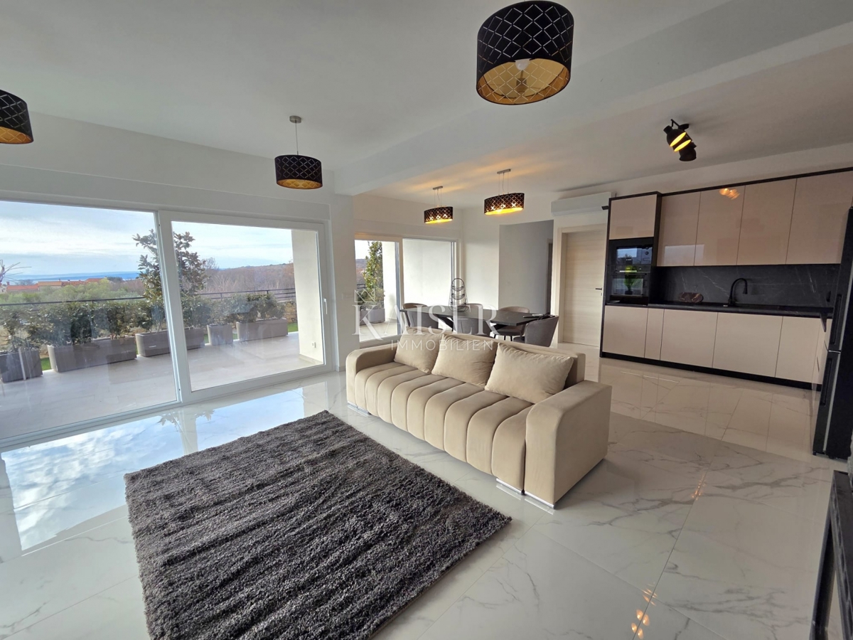 Otok Krk, Kornić - moderna hiša z bazenom