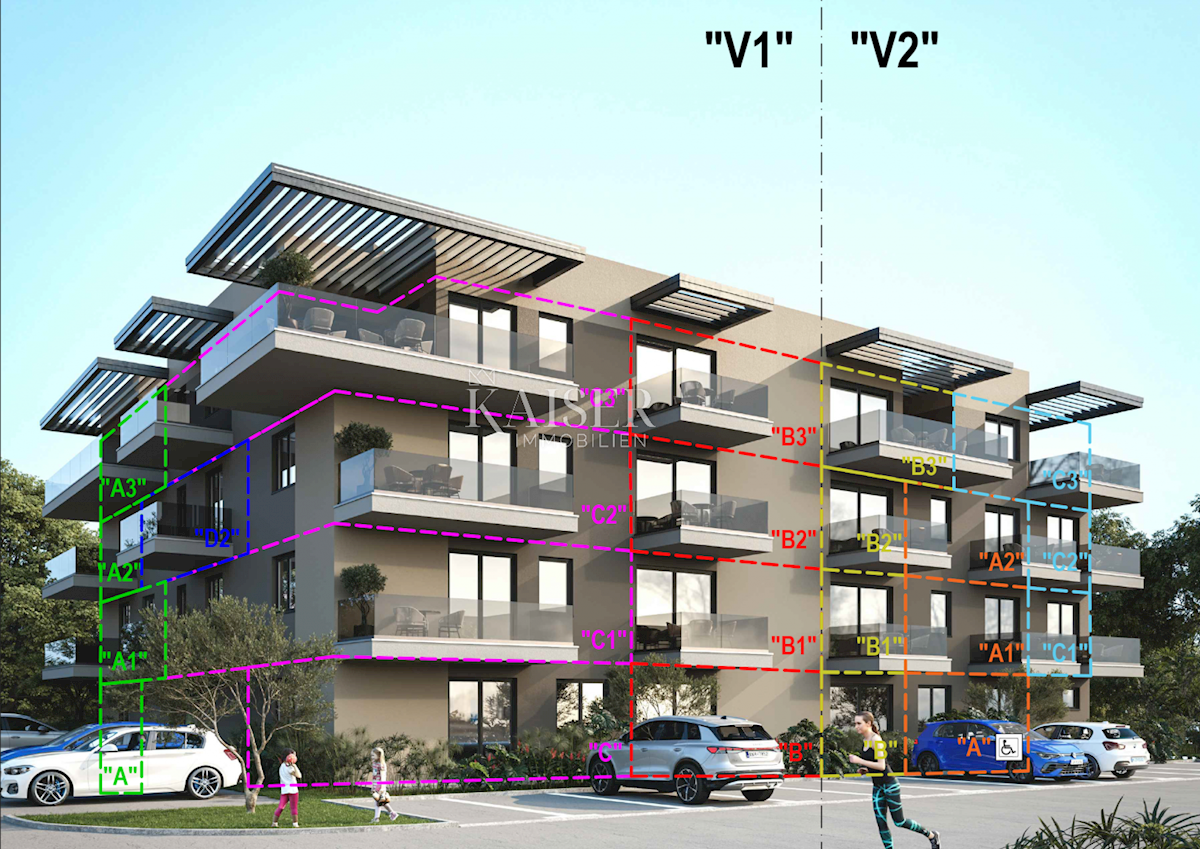 Stanovanje Vabriga, Tar-Vabriga, 52,86m2