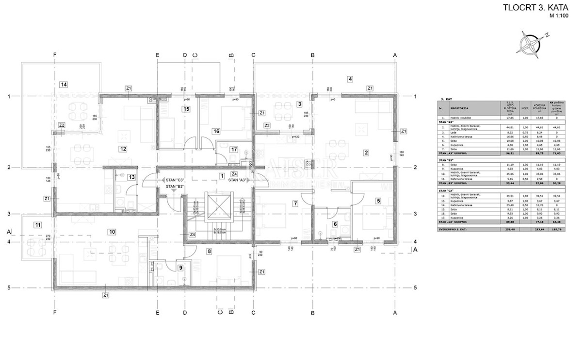 Stanovanje Vabriga, Tar-Vabriga, 52,86m2