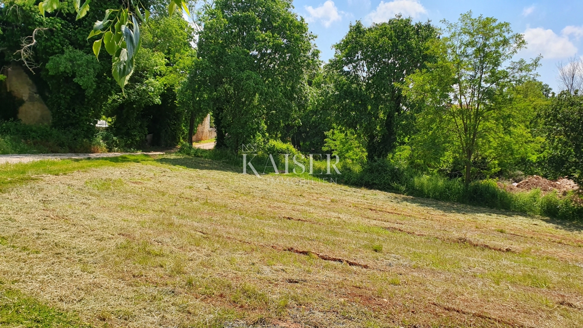 Istra - Kaštelir, gradbeno zemljišče s komunalno opremo 1550m2