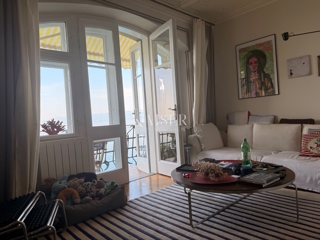 Reka, Pećine - Apartma prva vrsta ob morju in garsonjera v kleti