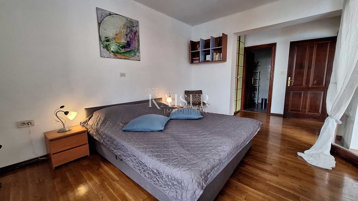 Opatija, Veprinac, družinska hiša z bazenom, pogled na Kvarner