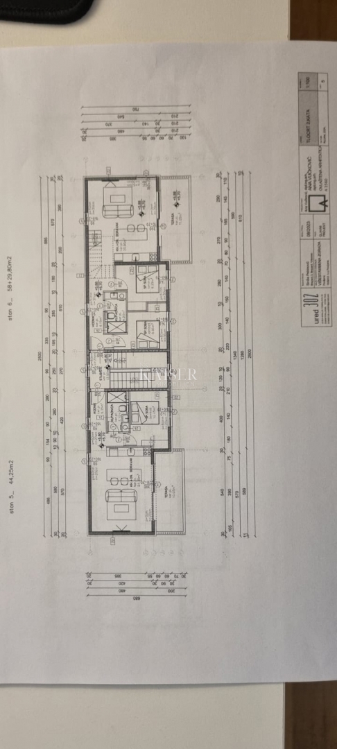 Pag, Povljana - Apartma S1 v novogradnji 49,9 m2, blizu plaže