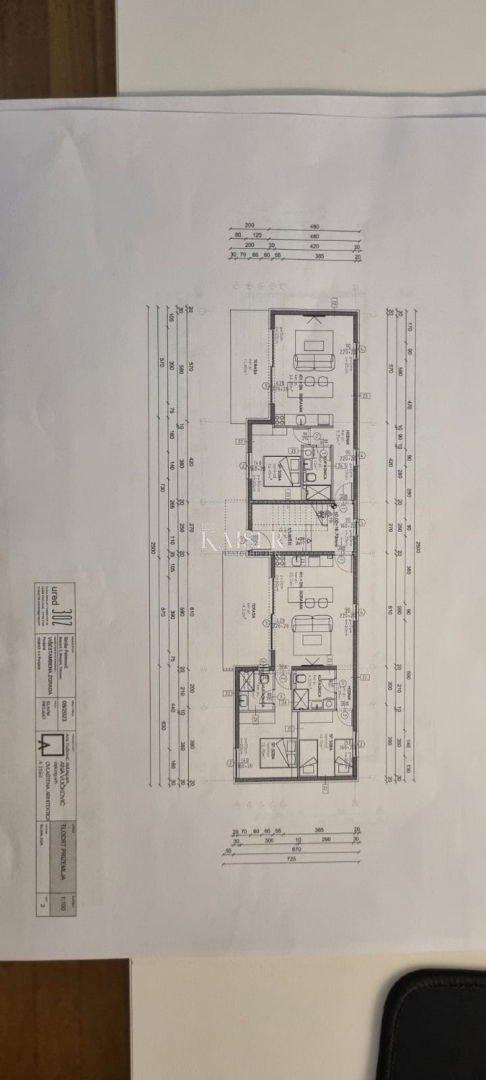 Pag, Povljana - Apartma S1 v novogradnji 49,9 m2, blizu plaže