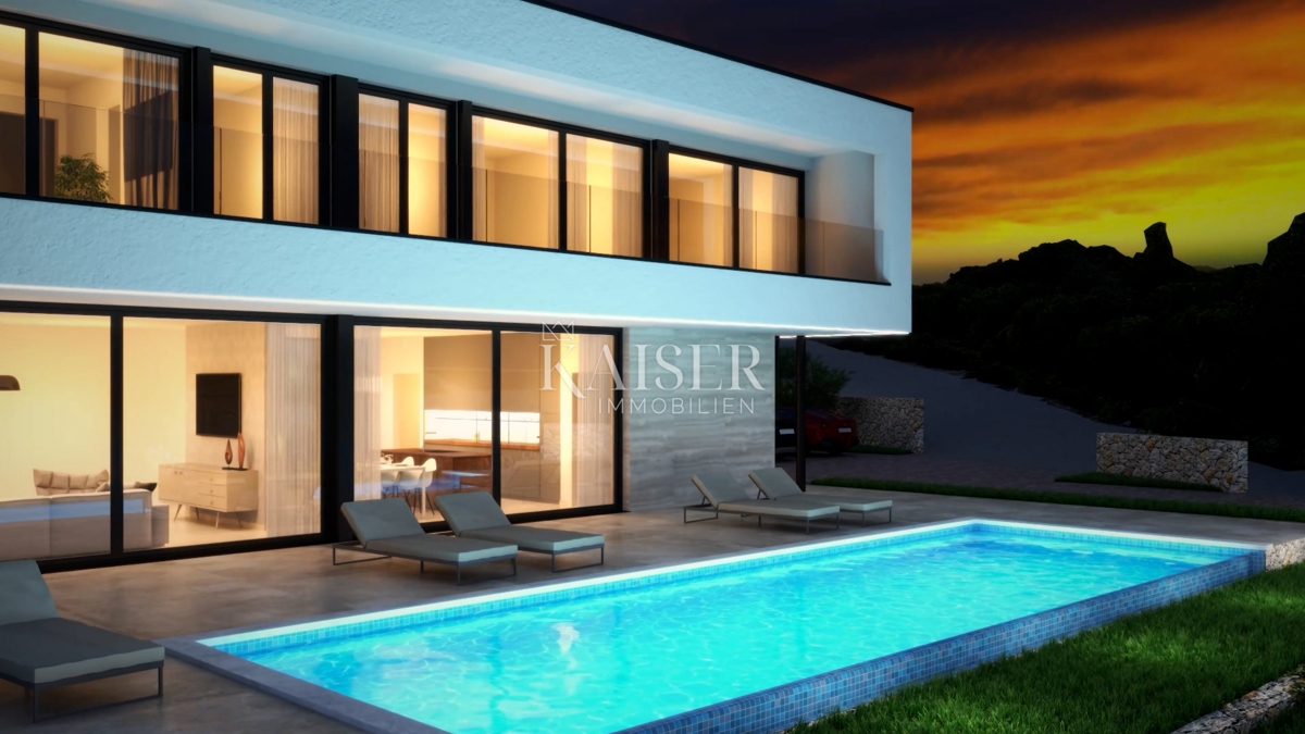 Vila Vrbnik, 264,24m2