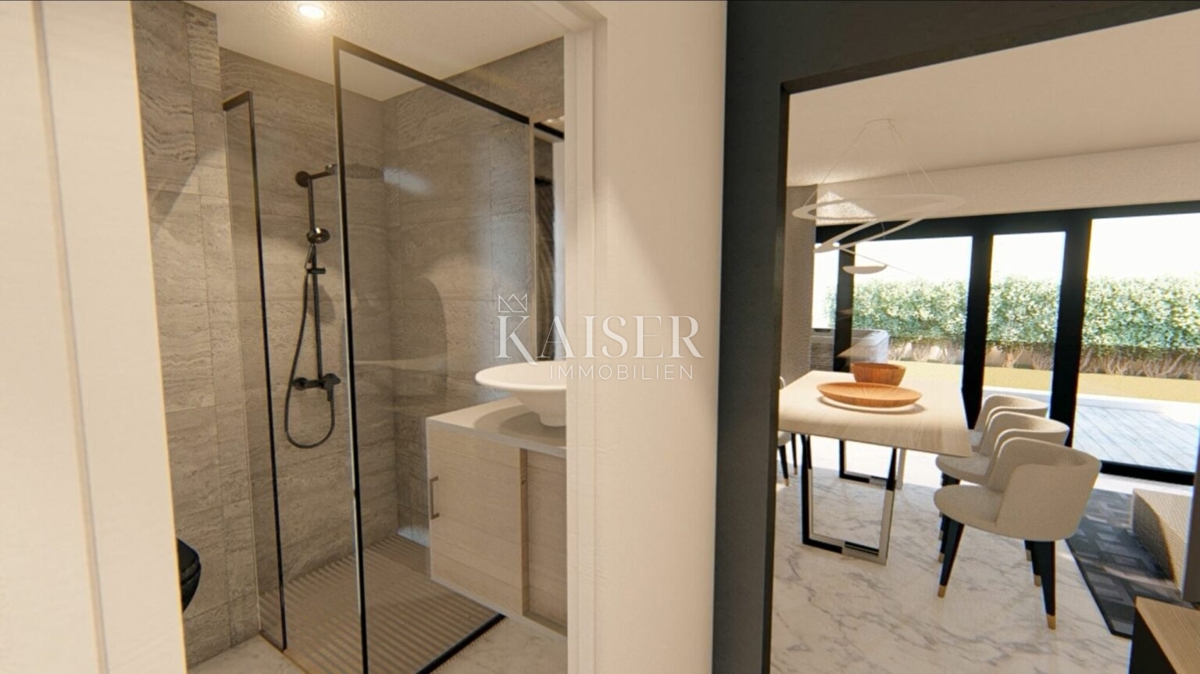 Zadar, Diklo - Luksuzno opremljen penthouse (103m2) 70 m od plaže