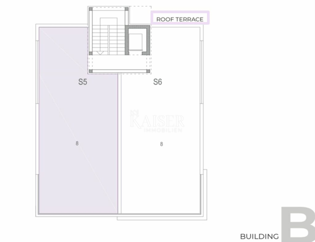 Zadar, Diklo - Luksuzno opremljen penthouse (103m2) 70 m od plaže