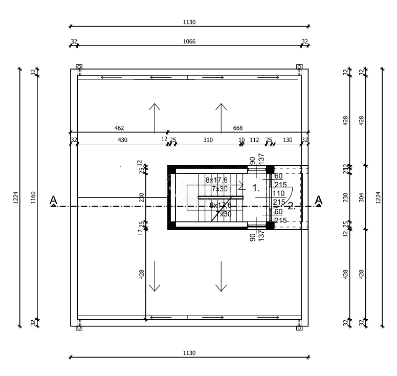 Stanovanje Vir, 60,72m2