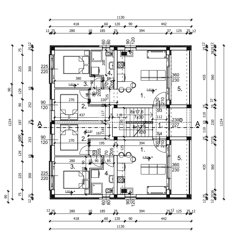 Stanovanje Vir, 60,72m2