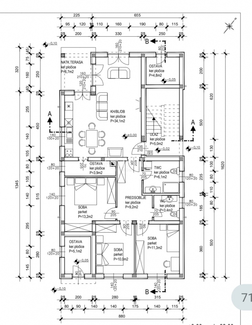 Stanovanje Vir, 87,15m2