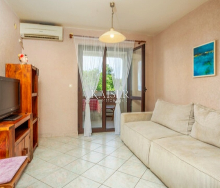 Krk, Malinska, apartma s pogledom na morje