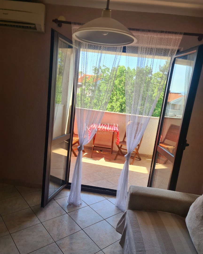 Krk, Malinska, apartma s pogledom na morje