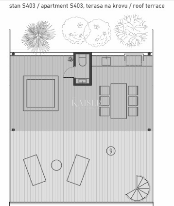 Stanovanje Rukavac, Vis, 34,96m2