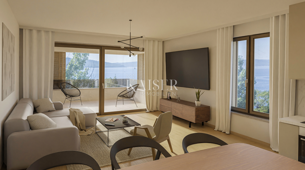 Kaštel Sućurac, Split - Prostorno trisobno stanovanje S5 s pogledom na morje, prva vrsta do morja