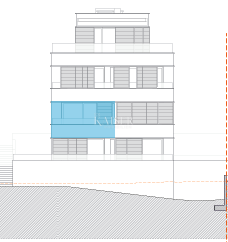 Kaštel Sućurac, Split - Prostorno trisobno stanovanje S5 s pogledom na morje, prva vrsta do morja