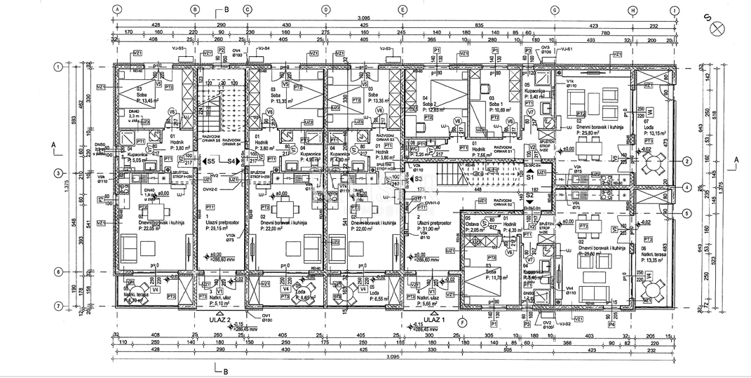 Stanovanje Dražice, Jelenje, 62,70m2