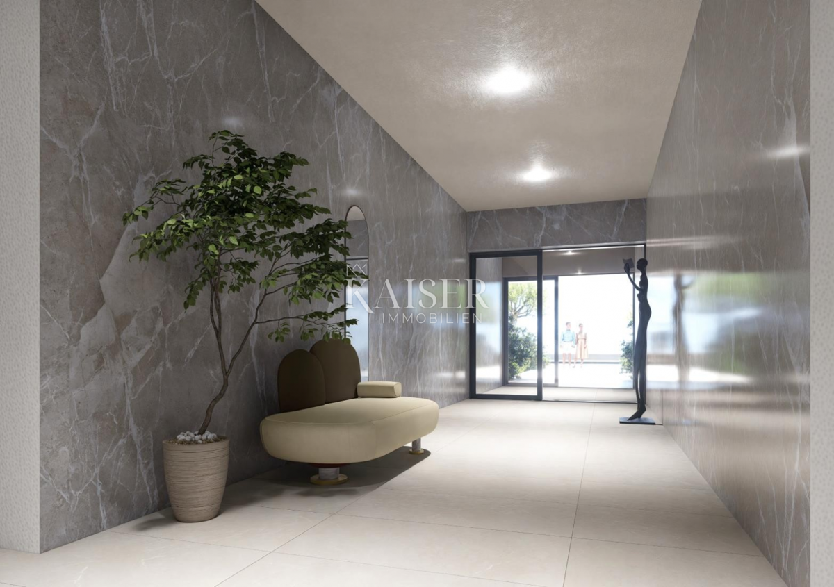 Umag, Istra, penthouse s pogledom na morje