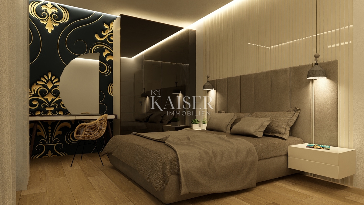 Ekskluzivni penthouse v Ičićih - življenje v srcu mediteranske elegance s pogledom na morje