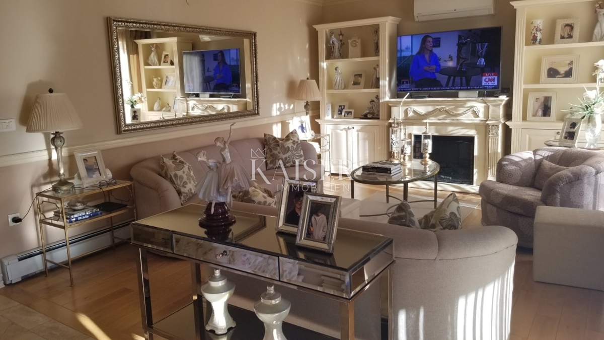 Istra, Rabac – Penthouse z edinstvenim pogledom na morje, mirna lokacija, blizu plaže