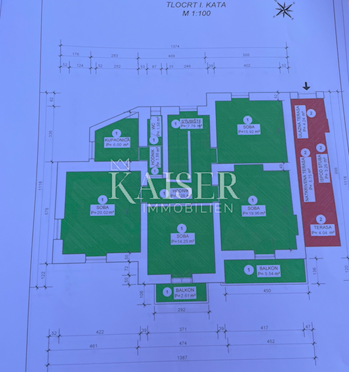 Opatija, Center - Dvonadstropno stanovanje v vili v središču mesta, 205 m2