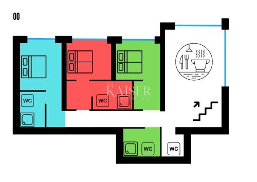 Rabac - luksuzna vila z morjem na dlani, 200 m2