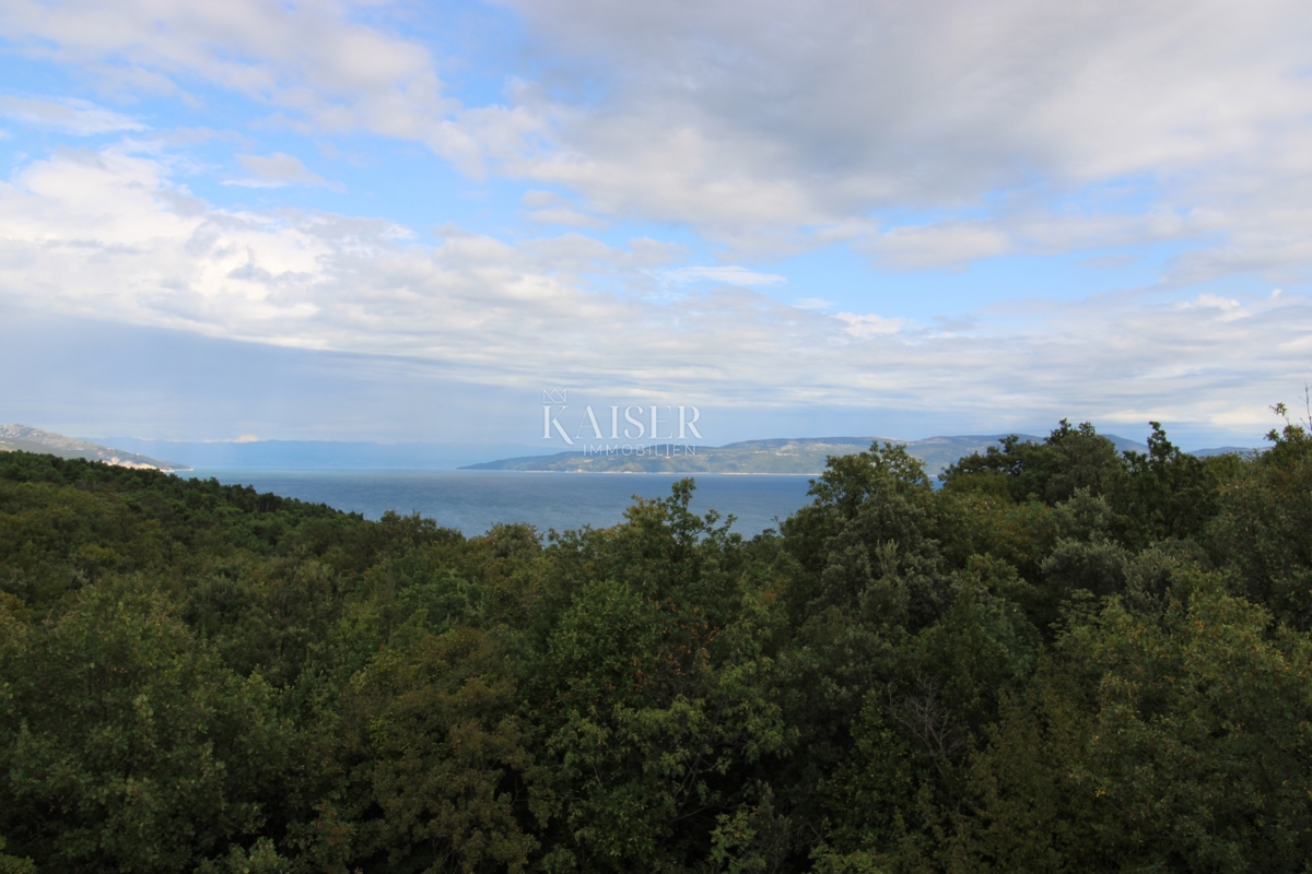 Rabac - zemljišče s čudovitim razgledom, 1.015 m2