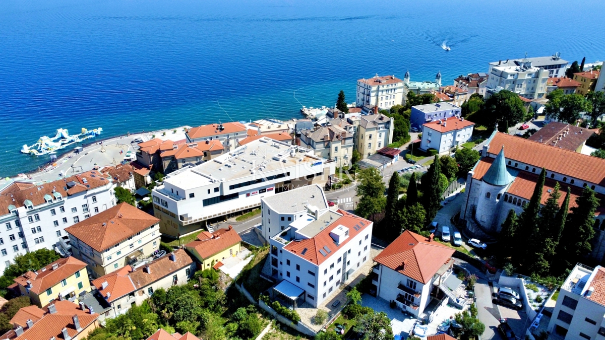 Opatija - Luksuzno stanovanje v novogradnji s pogledom na morje in garažo