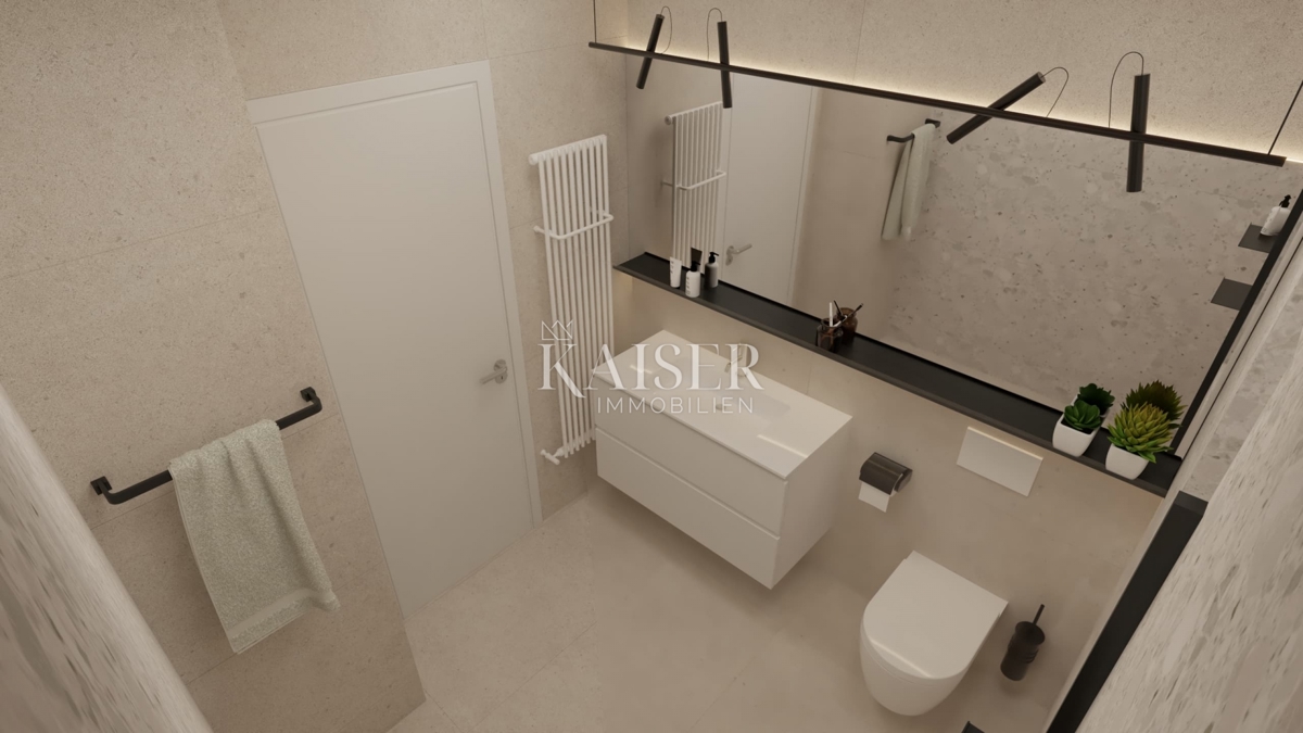 Istra, Medulin - luksuzno stanovanje 82m2 s panoramskim pogledom na morje 