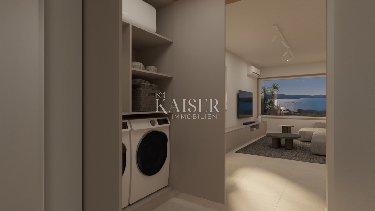 Istra, Medulin - luksuzno stanovanje 82m2 s panoramskim pogledom na morje 