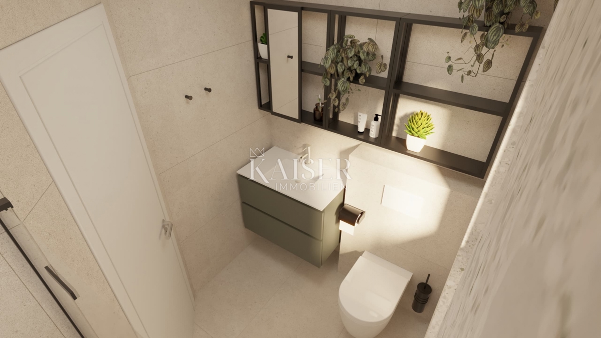 Istra, Medulin - luksuzno stanovanje 82m2 s panoramskim pogledom na morje 