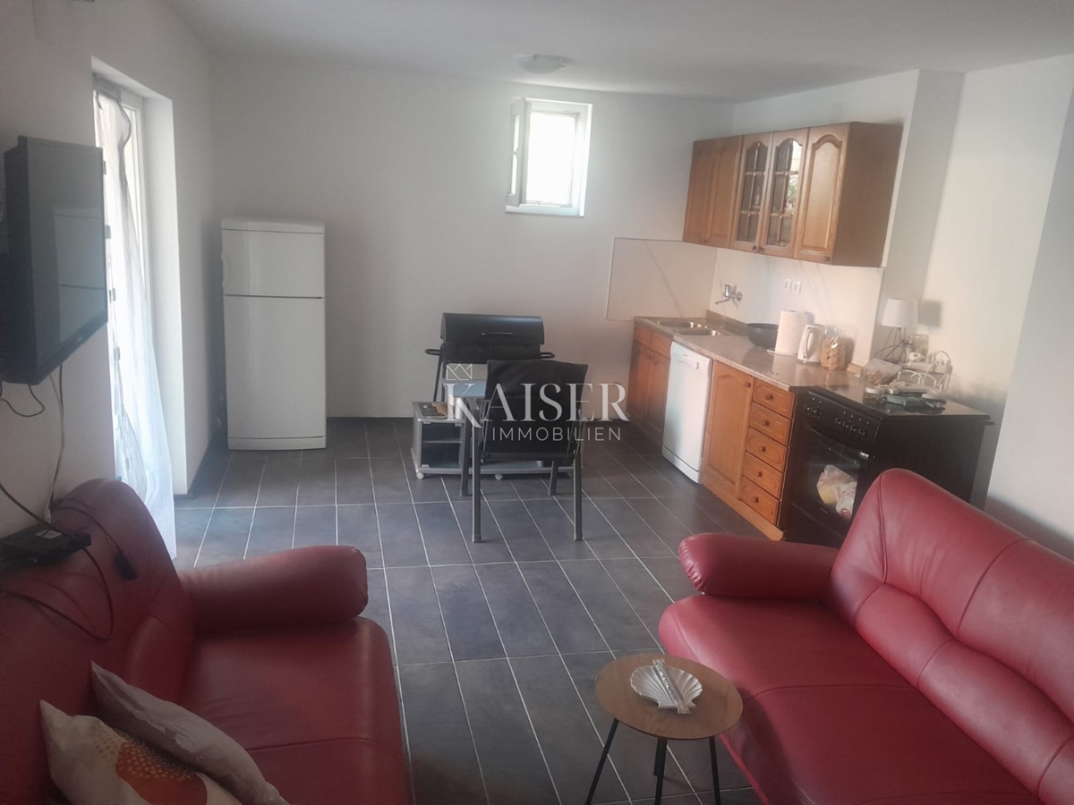 Zadar, otok Vir - Hiša z dvoriščem blizu plaže