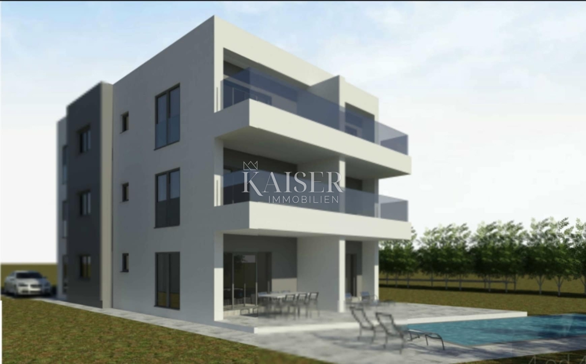 Povljana, Pag - Apartma s strešno teraso in pogledom na morje