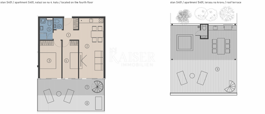 Stanovanje Rukavac, Vis, 34,96m2