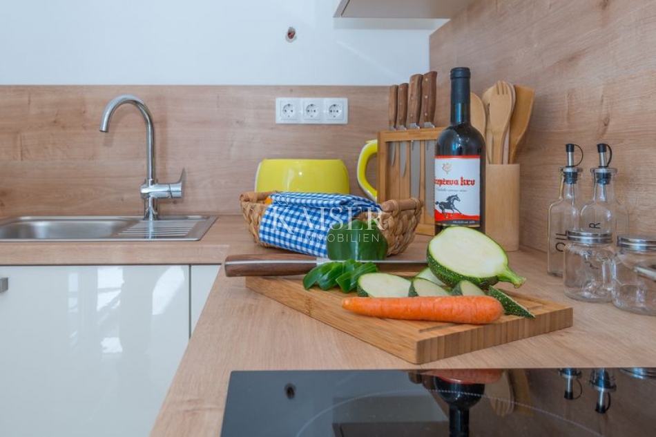 Sukošan, Zadar - Moderno dvosobno stanovanje z ložo in pogledom na morje