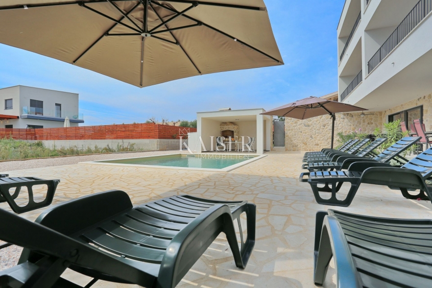 Sukošan, Zadar - Moderno dvosobno stanovanje z ložo in pogledom na morje