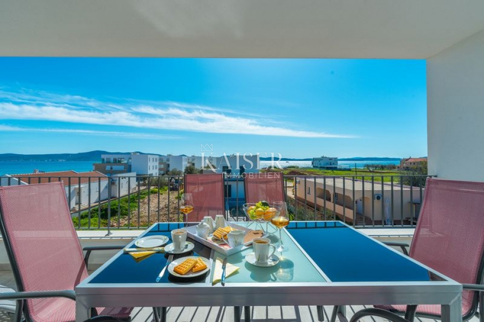 Sukošan, Zadar - Moderno dvosobno stanovanje z ložo in pogledom na morje