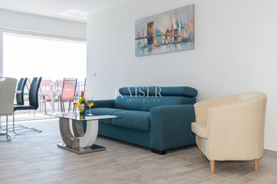 Sukošan, Zadar - Moderno dvosobno stanovanje z ložo in pogledom na morje