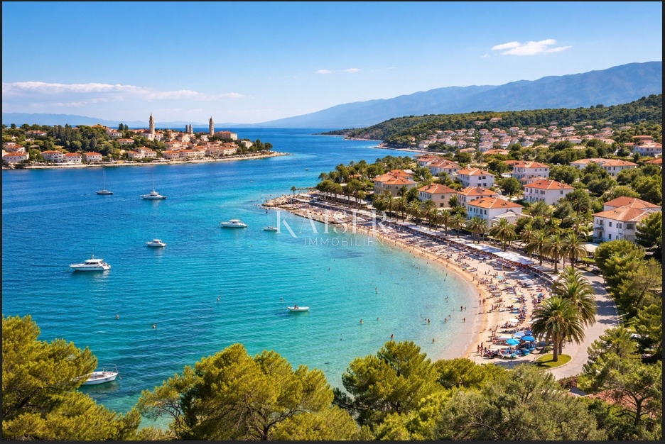 Otok Rab, Banjol - Penthouse s panoramskim razgledom