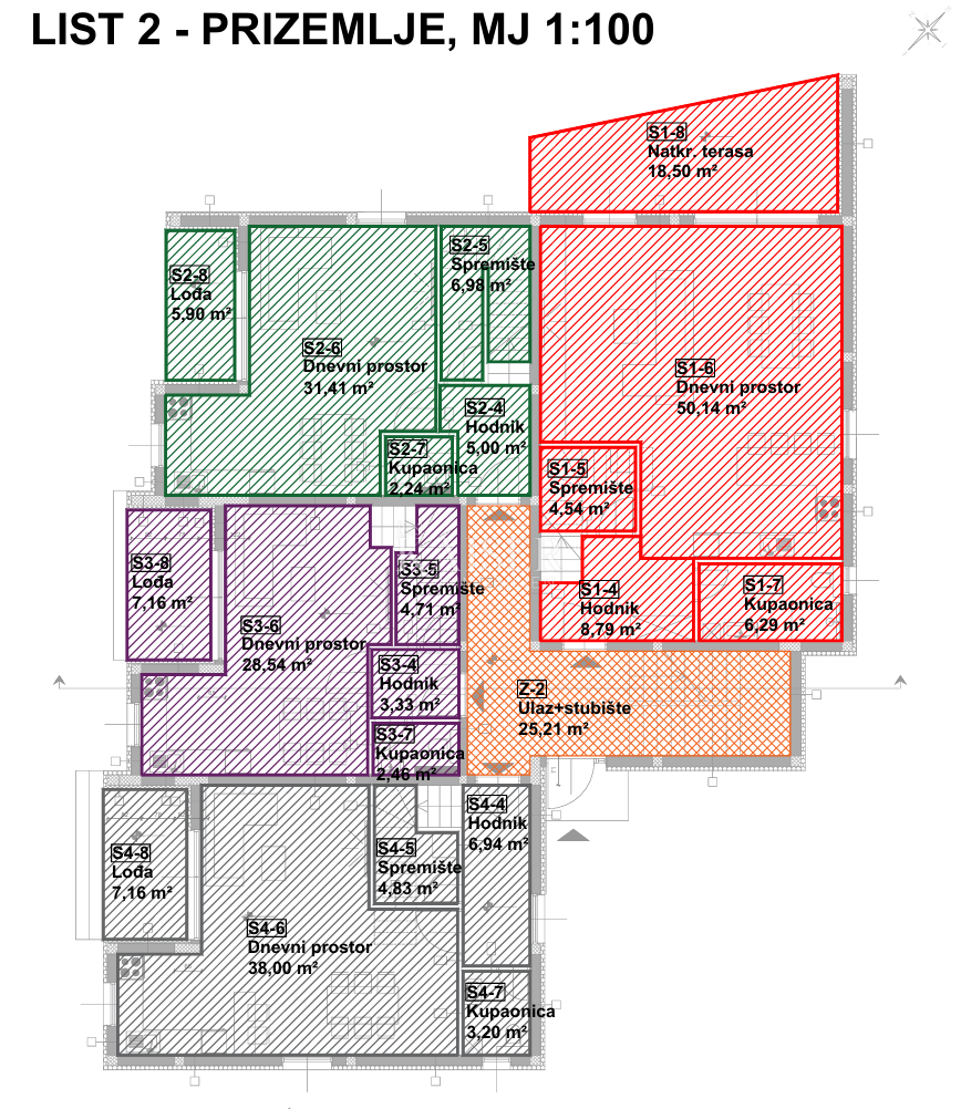 Stanovanje Vodice, 152m2