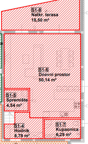 Stanovanje Vodice, 152m2