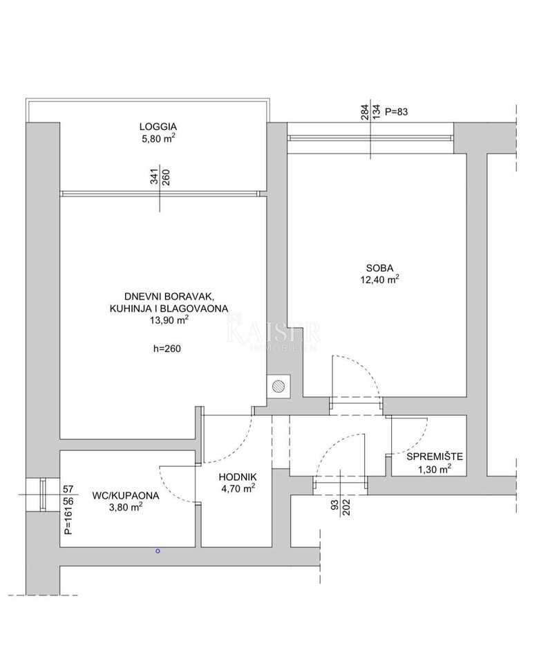 Stanovanje Senj, 40,05m2