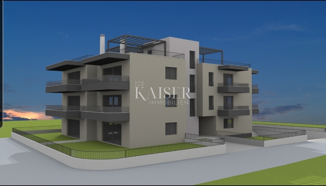 Sukošan AP1 43,16 m² — kompaktno stanovanje v pritličju