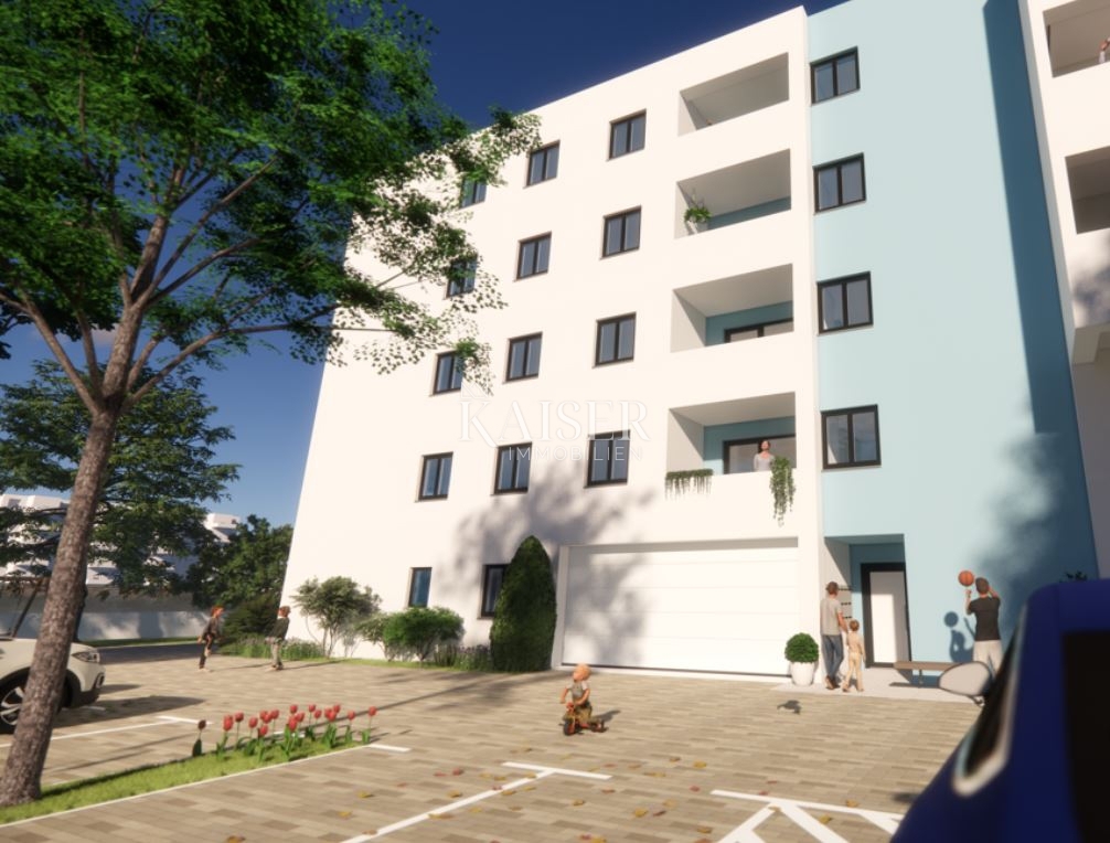 Istra, Pula - moderno enosobno stanovanje 42m² z balkonom