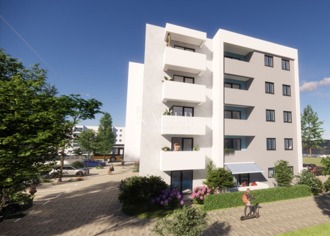 Istra, Pula - moderno enosobno stanovanje 42m² z balkonom