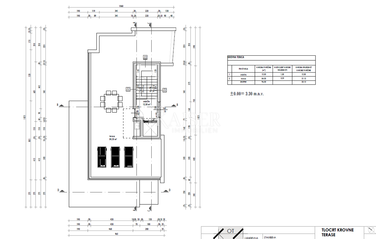 Stanovanje Sukošan, 91,95m2