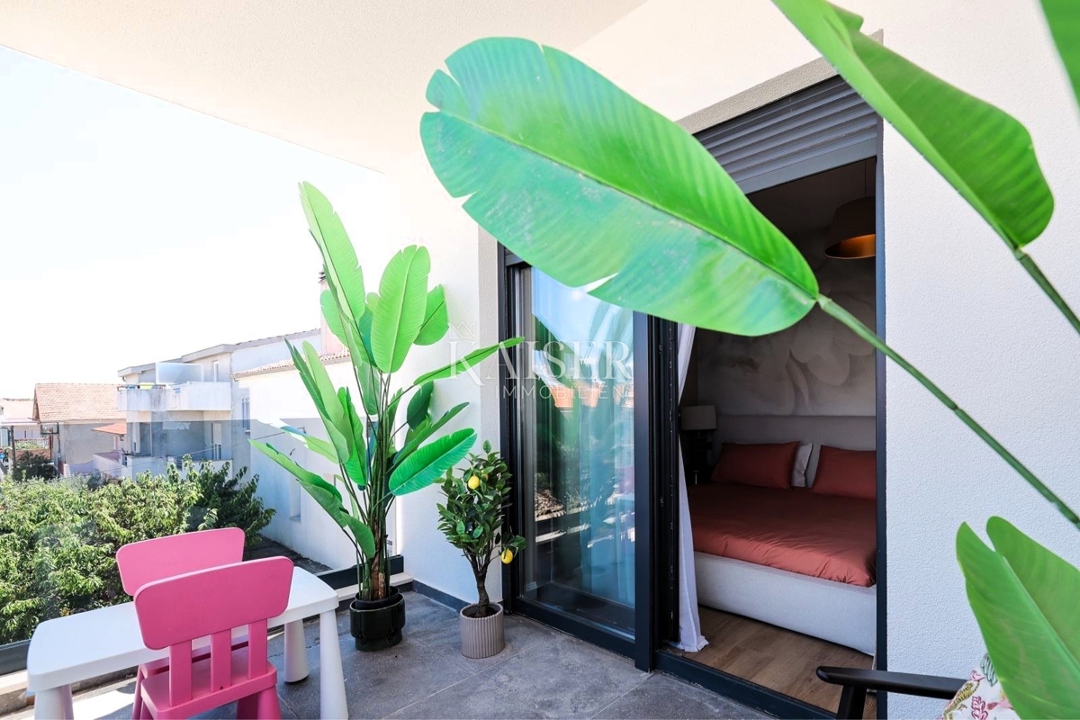 Zadar - Višnjik, luksuzno stanovanje 106 m2, pogled na morje