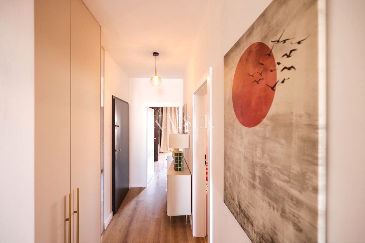 Zadar - Višnjik, luksuzno stanovanje 106 m2, pogled na morje