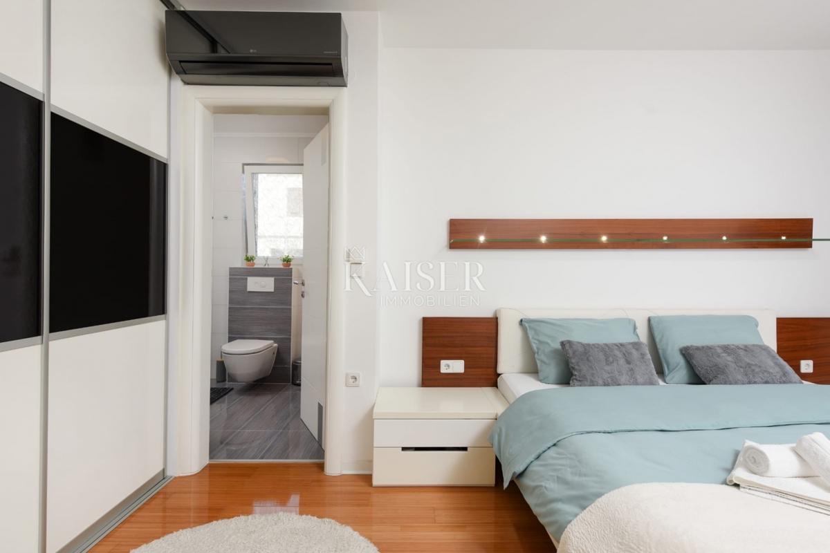 Zadar - Ekskluzivno stanovanje 130 m² s panoramskim pogledom na morje, 150 m od plaže