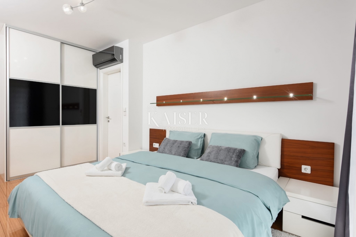 Zadar - Ekskluzivno stanovanje 130 m² s panoramskim pogledom na morje, 150 m od plaže