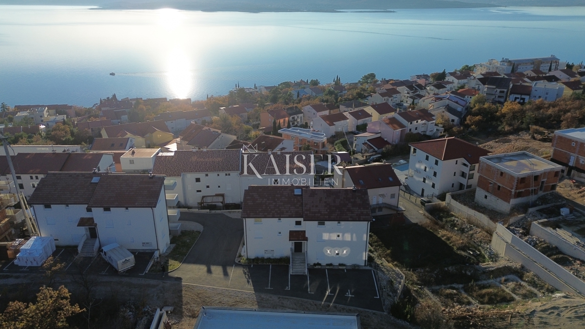 Crikvenica - apartma v novi stavbi s čudovitim pogledom na morje